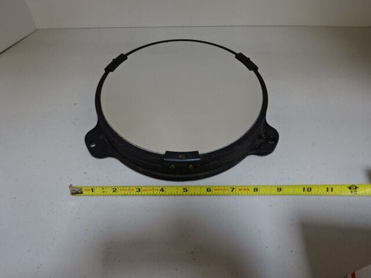 NIKON COMPARATOR MICROSCOPE PART  [scratches] MIRROR SUPPORT OPTICS AS IS #AR-01