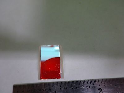 OPTICAL COATED DICHROIC MIRROR SEMI CYLINDER LASER OPTICS BIN#Y3-96