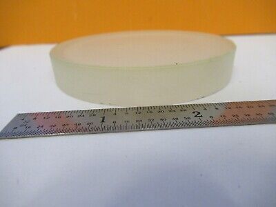 OPTICAL FLAT FROSTED GLASS POLISH DULL SIDES LASER OPTICS AS PIC &G1-A-46