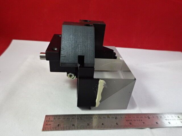 REICHERT LEICA POLYLITE  MOUNTED PRISM ASSEMBLY MICROSCOPE PART  AS IS #B8-A-17