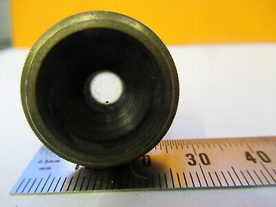 ANTIQUE CARL ZEISS OBJECTIVE  "8" GERMANY MICROSCOPE PART AS PICTURED P9-A-60