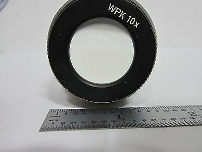 MICROSCOPE PART POLYVAR REICHERT LEICA EYEPIECE WPX10X OPTICS  BIN#R5-47