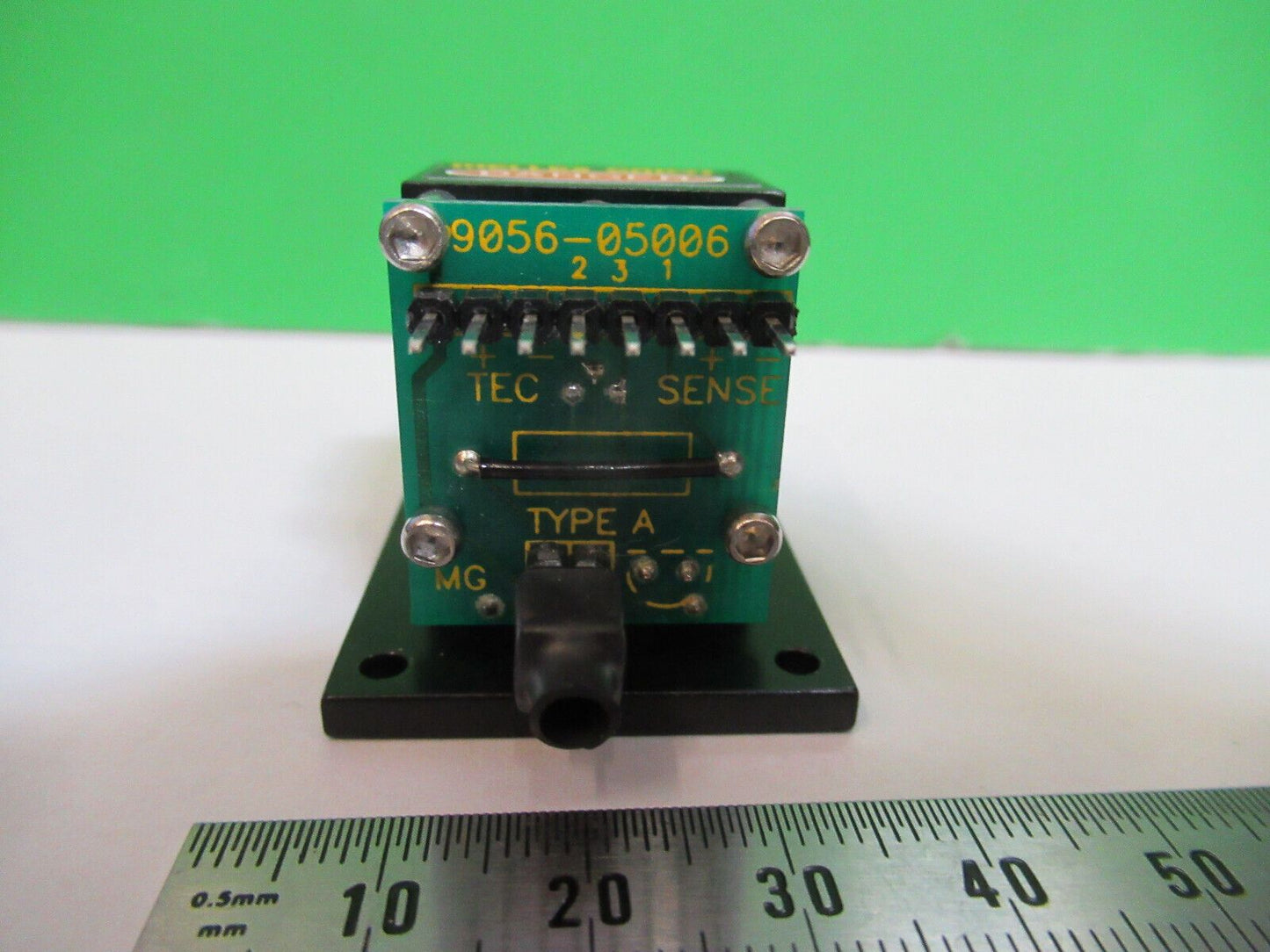 OPTICAL DIODE LASER 80mW  MELLES GRIOT OPTICS AS PICTURED #H3-A-01