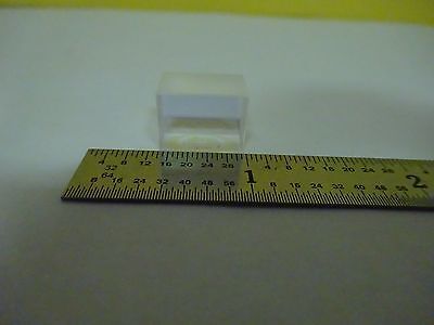 OPTICAL COATED BLOCK PRISM LASER OPTICS AS IS BIN#4V-FL-43