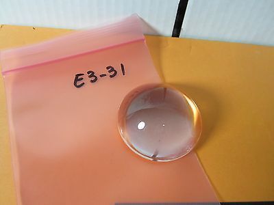 OPTICAL MICROSCOPE PART ASPHERIC LENS ILLUMINATOR LEITZ WETZLAR OPTICS BIN#E3-31