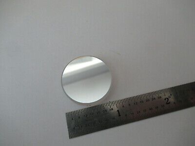 OPTICAL PYREX MIRROR 1" DIAMETER FLAT PLANO LASER OPTICS AS PICTURED F2-A-249