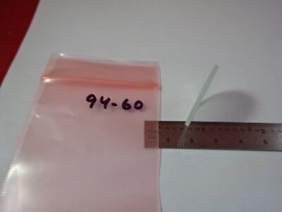 MICROSCOPE PART LENS DIFFUSER ONE SIDE FROSTED OPTICS AS PICTURED &94-60