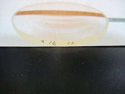 OPTICAL LARGE GLASS LENS CX CC CONVEX CONCAVE OPTICS AS PICTURED #P2-A-98