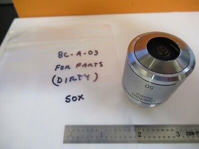 REICHERT LEICA AUSTRIA OBJECTIVE 50X EPI MICROSCOPE PART AS PICTURED &8C-A-03