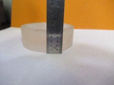 OPTICAL GLASS PREFORM CONCAVE LENS OPTICS AS PICTURED &47-A-25