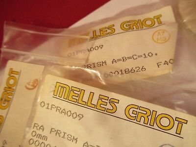 LOT MELLES GRIOT LENSES PRISM ETC OPTICAL OPTICS AS PICTURED FT-2-71