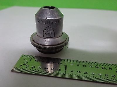 MICROSCOPE PART OBJECTIVE SPENCER 4X AMERICAN OPTICS AS IS  BIN#W3-31