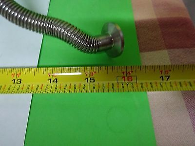 VACUUM STAINLESS STEEL HOSE ULTRA HIGH VAC FOR LASER & OPTICS BIN#67