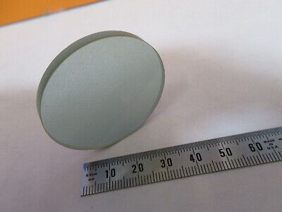 OPTICAL HEAT ABSORBING GLASS FILTER MICROSCOPE PART OPTICS AS PICTURED &P6-A-69