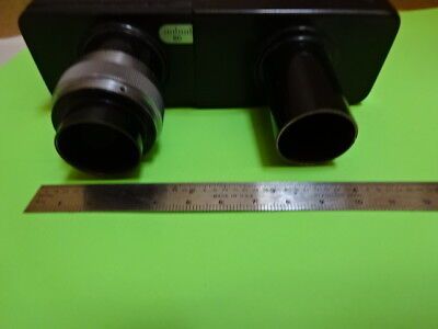 WILD HEERBRUGG SWISS M20 HEAD MICROSCOPE PART OPTICS AS IS &88-06