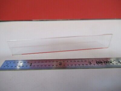 OPTICAL LONG BAR SHEET BK7 GLASS LASER OPTICS AS PICTURED &H6-A-18