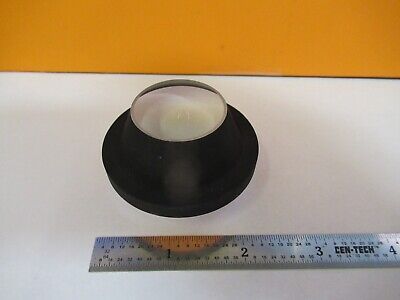 LARGE HIGHLY CONVEX OPTICAL LENS RARE OPTICS MIL SPEC AS PICTURED &8M-A-58