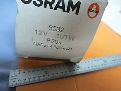 MICROSCOPE LAMP OSRAM 8032 12V 100W AS IS BIN#K4