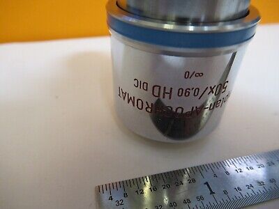 ZEISS AXIOTRON OBJECTIVE 50X APO 442655 MICROSCOPE PART AS PICTURED &Q6-A-59