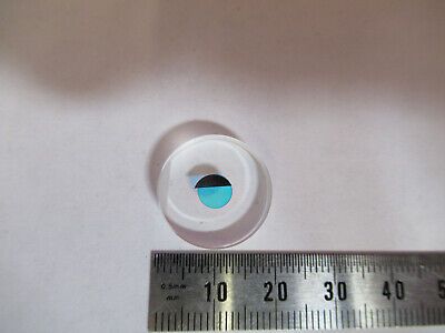 OPTICAL HP HEWLETT PACKARD SILICA COATED LENS LASER OPTICS AS PICTURED R5-A-65