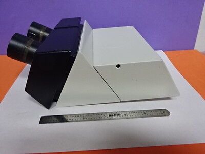 LEICA LEITZ 501018 DMR [DIRTY] OPTICS HEAD MICROSCOPE PART AS PICTURED &Z9-03