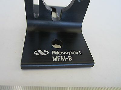 OPTICAL NEWPORT MFM-B WITH COATED FILTER LASER OPTICS DWR#1B