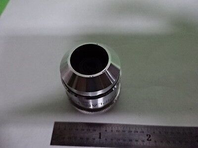 MICROSCOPE PART OBJECTIVE CARL ZEISS GERMANY EPIPLAN HD 8X OPTICS AS IS #4T-B-01