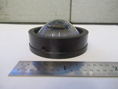 UNKNOWN LARGE ILLUMINATOR CONVEX LENS OPTICS MICROSCOPE PART AS PICTURED A9-A-37