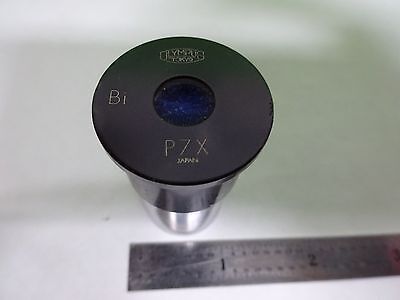 MICROSCOPE EYEPIECE OCULAR OLYMPUS JAPAN P7X Bi OPTICS AS IS BIN#H7-A-21