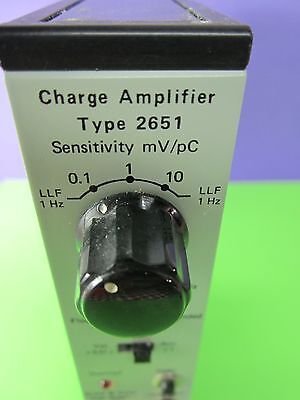 BRUEL KJAER 2651 CHARGE AMPLIFIER ACCELEROMETER POWER SUPPLY ICP DELTATRON B#36