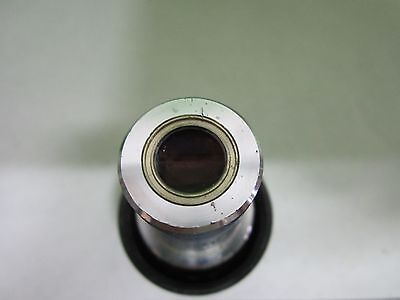 MICROSCOPE PART OBJECTIVE LEITZ GERMANY LL20 LONG DISTANCE AS IS OPTICS BN#S9-18