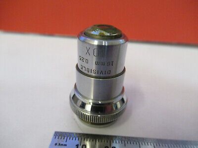 bausch lomb objective 10x LENS microscope part AS PICTURED #82-A-14