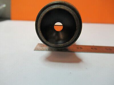 ANTIQUE ZEISS PROJ EYEPIECE OCULAR OPTICS MICROSCOPE PART AS PICTURED &P9-A-107