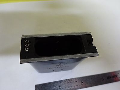 MICROSCOPE PART EMPTY BAUSCH LOMB OBJECTIVE HOUSING for OPTICS BIN#X5-09