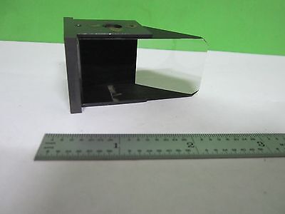 MICROSCOPE PART LEITZ GERMANY MOUNTED PRISM OPTICS AS IS BIN#S6-47