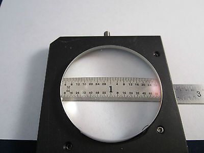 OPTICAL LARGE MOUNTED LENS LASER OPTICS ii BIN#20