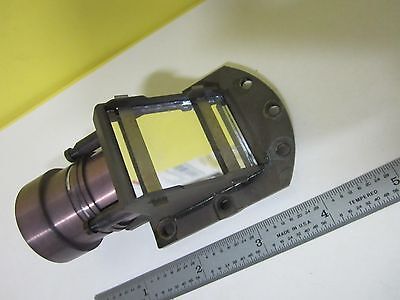 MICROSCOPE LEITZ GERMANY ILLUMINATOR MIRROR DIFFUSER OPTICS AS IS BIN#U4-B-13