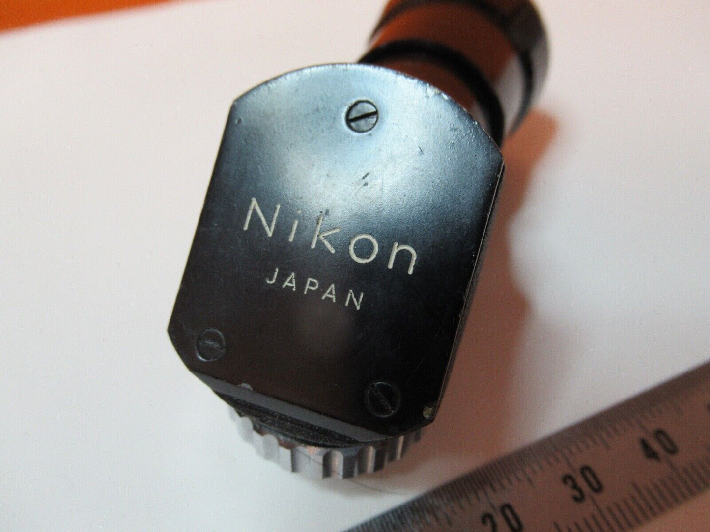 RARE NIKON JAPAN ELBOW EYEPIECE 90dg MICROSCOPE PART OPTICS AS PICTURED &14-B-67