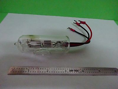 ONE MICROSCOPE LAMP BULB  DEUTERIUM SPECTRAL ULTRAVIOLET UV AS IS BIN#V9-05