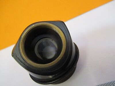 BAUSCH LOMB ANTIQUE HEAD PRISM MICROSCOPE PART OPTICS AS PICTURED &85-B-69