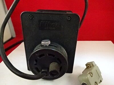 FOR PARTS MICROSCOPE SPARE NIKON LAMP HOUSING ILLUMINATOR OPTICS AS IS #AO-02