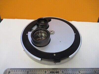 LEICA GERMANY DMRB MAGNIFICATION TURRET 1X MICROSCOPE PART AS PICTURED &H8-B-30