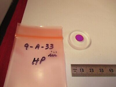 HEWLETT PACKARD HP LASER COATED FILTER LENS for OPTICS AS PICTURED &9-A-33