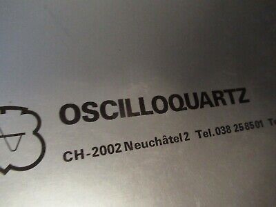 VINTAGE MANUAL OSCILLOQUARTZ SWISS 2200 QUARTZ FREQUENCY STANDARD 1975 AS PICTUR