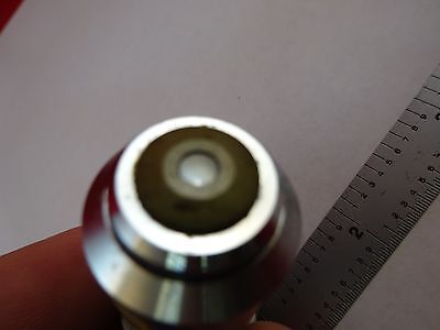 MICROSCOPE PART OBJECTIVE LEITZ GERMANY 40X OPTICS AS IS BIN#R2-C-21