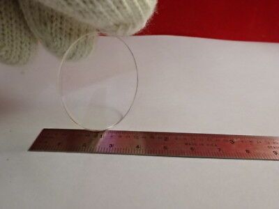 OPTICAL COATED WINDOW LENS FLAT OPTICS AS IS &4B-A-19