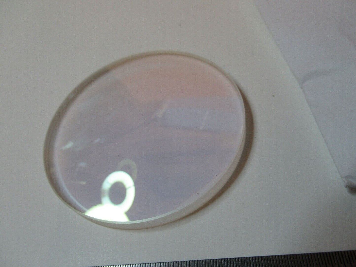 OPTICAL LENS CONCAVE CONVEX MIYACHI UNITEK 4-60689 OPTICS AS PICTURED &55R-B-15