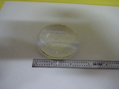 OPTICAL LARGE bi CONVEX LENS  LASER OPTICS #X5-31