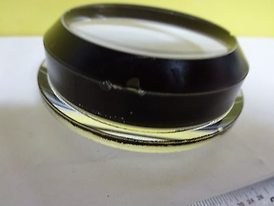 OPTICAL THICK CONVEX CONCAVE LENS MIL SPEC LASER OPTICS AS IS BIN#P8-06