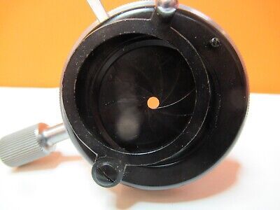 ANTIQUE ERNST LEITZ WETZLAR CONDENSER MICROSCOPE PART OPTICS AS PICTURED 16-A-72